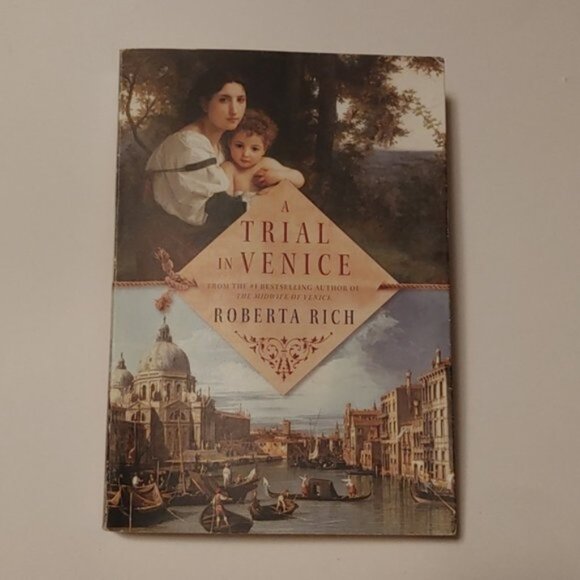 3/$13 A Trial in Venice adult softcover novel by Roberta Rich 2017 book … - Picture 2 of 7